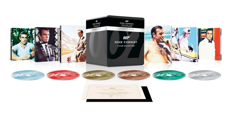 James Bond - Sean Connery Collection (Steelbook)