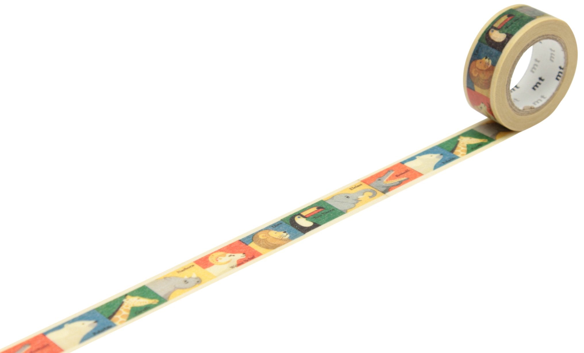 Mt Animal Design Washi Nastro Decorativo Per Bimbi