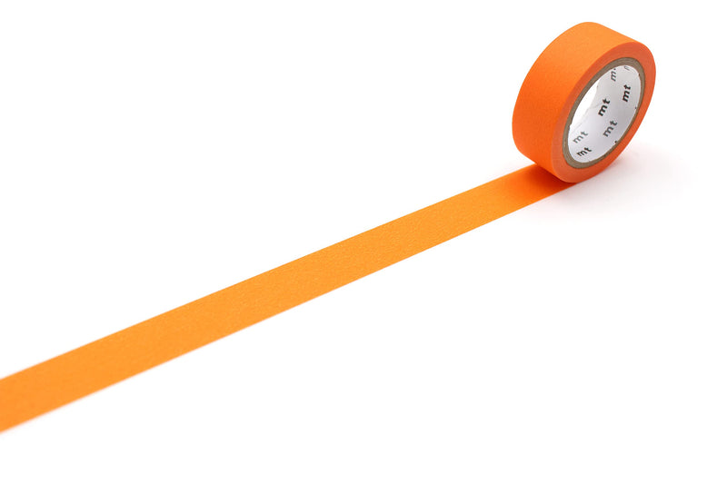 MT Washi Masking Tape - Matte Orange - 1 Roll