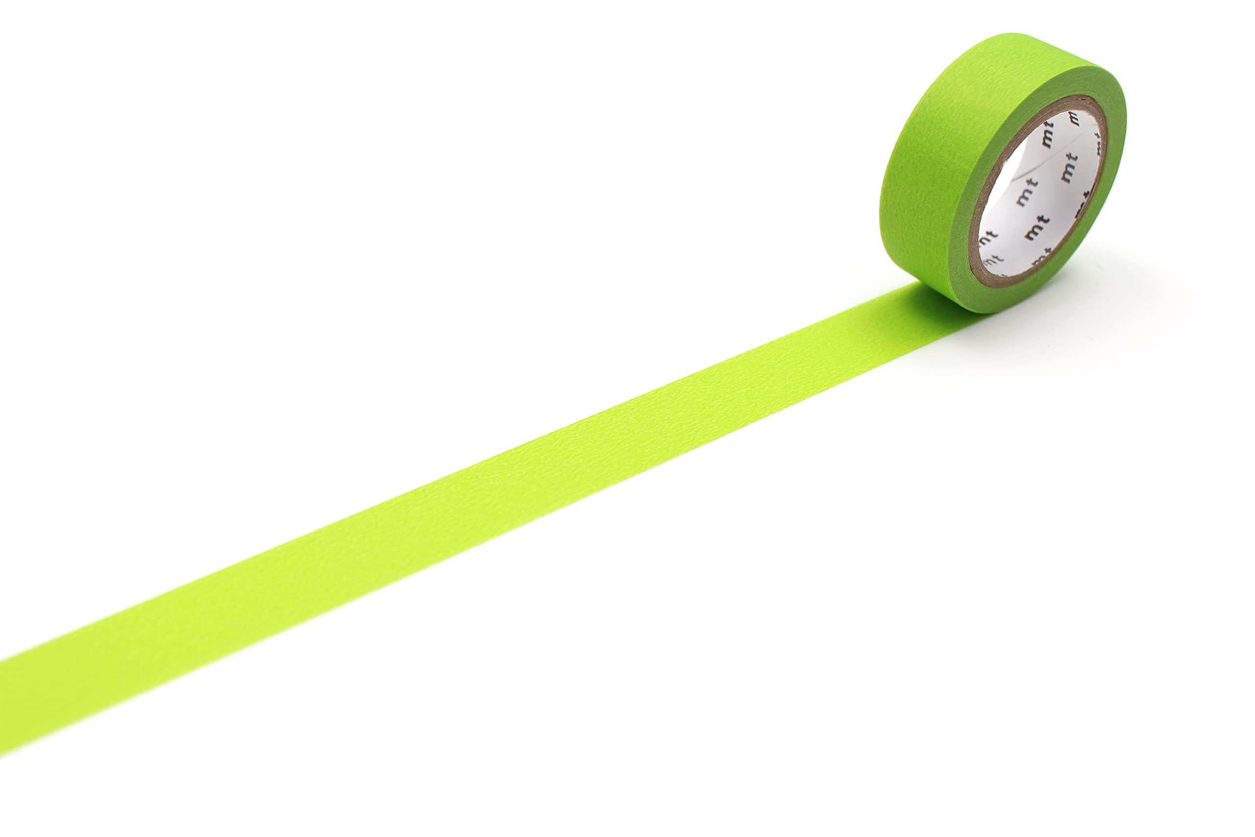 MT Washi Masking Tape - Matte Yellowgreen - 1 Roll
