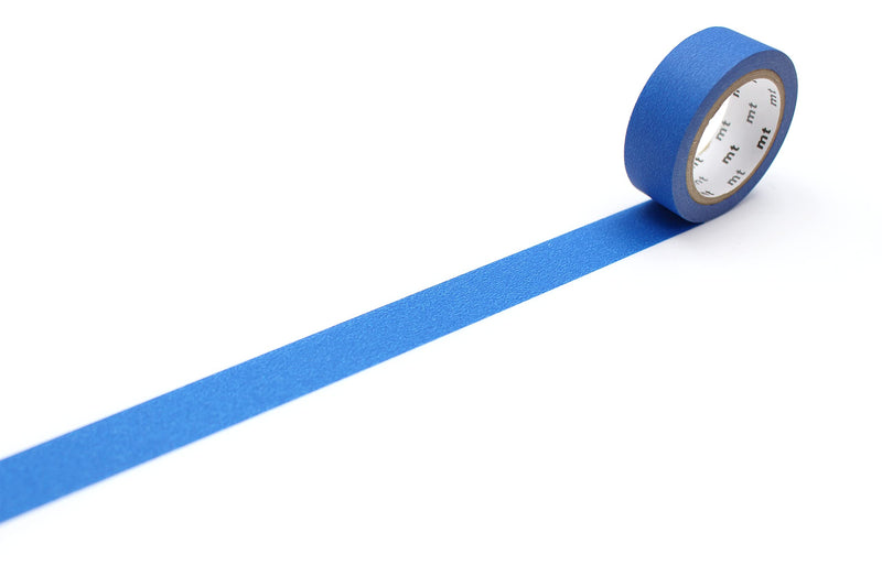 MT Washi Masking Tape - Matte Blue - 1 Roll
