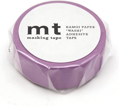 MT Washi Masking Tape - Matte Purple - 1 Roll