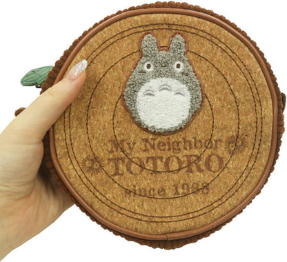 My Neighbor Totoro Coin Purse / Pouch Kurosuke Round Log