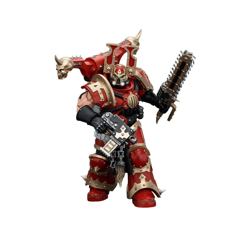 JoyToy Warhammer 40k : World Eaters Khorne Berzerker 5 Figurine d'action à l'échelle 1:18
