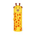 LEGAMI - Kawaii 2-in-1 Soft Silicone Pencil Case, Giraffe-Shaped Pouch, Pen Holder, Silicone Zipper, Pen Pouch, Pencils, Markers, H 18.5 cm, Yellow, Soft