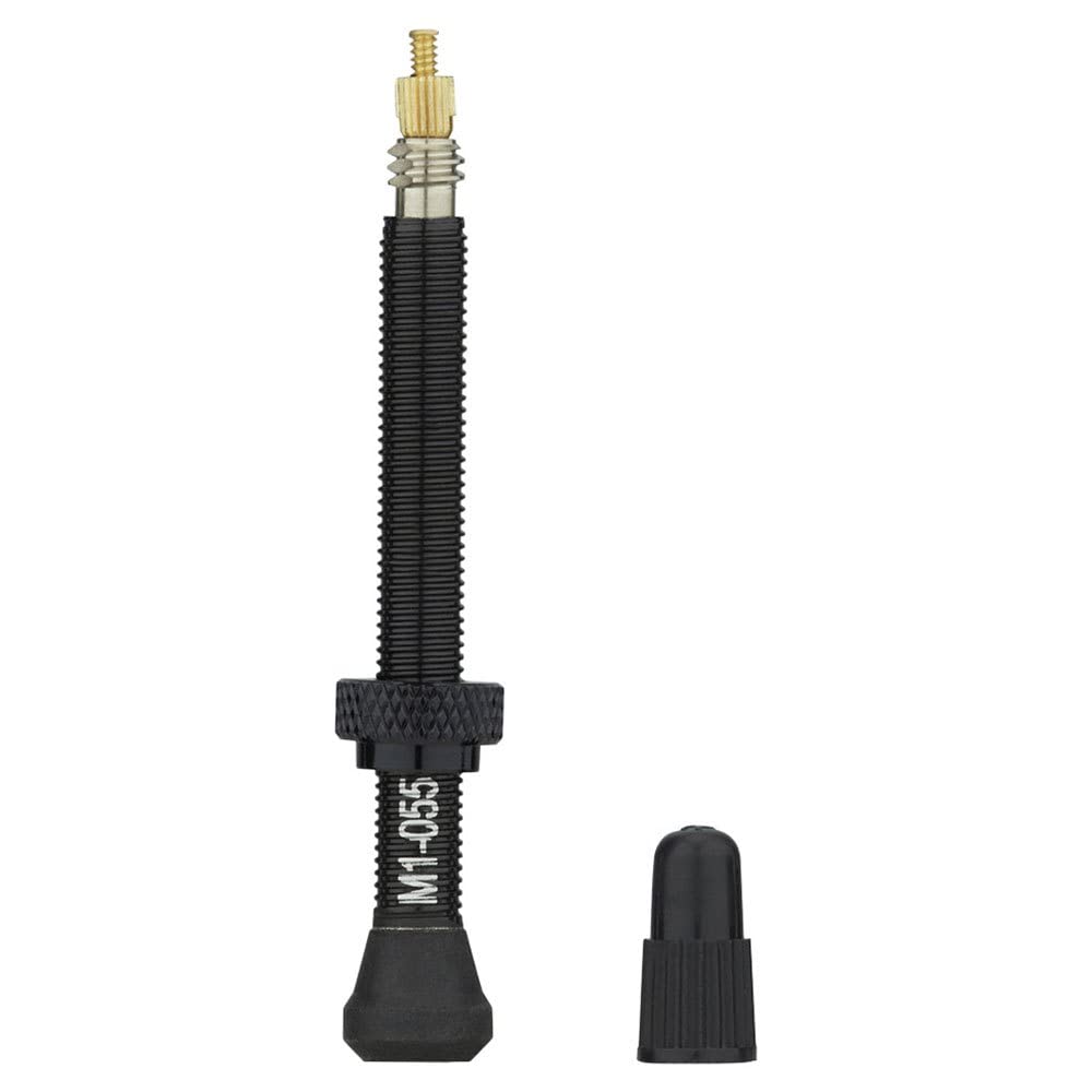 Fulcrum Unisex - Adult Tubeless Valve 03300175 Black/Silver 90mm Tubeless Valve