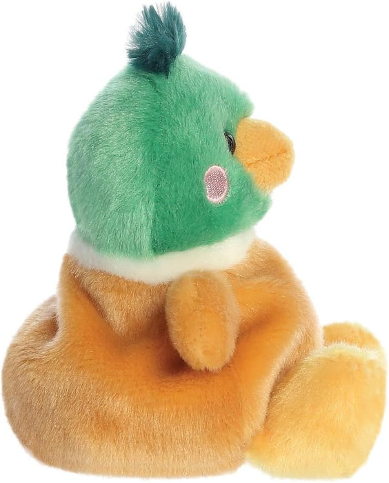 Aurora, 33993, Palm Pals Puddles Mallard Duck 5In, Soft Toy, Multicolour