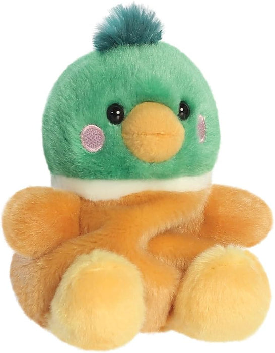 Aurora, 33993, Palm Pals Puddles Mallard Duck 5In, Soft Toy, Multicolour