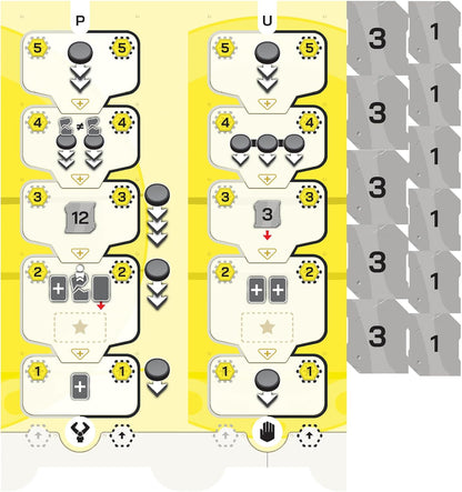 PlayPunk: Zenith Manual Management Board Game, Match Team Card Game, Tactical Solar System, From 10 Years, 2-4 Players, Over 30 Minutes