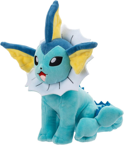 Pokémon Eevee Evolution Plush 4 Pack - Four 8-Inch Pokemon Plush of Eevee, Flareon, Jolteon, and Vaporeon