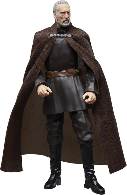Star Wars The Black Series Count Dooku, Star Wars: Die Rache der Sith 20-jähriges Jubiläum Action-Figur zum Sammeln (15 cm