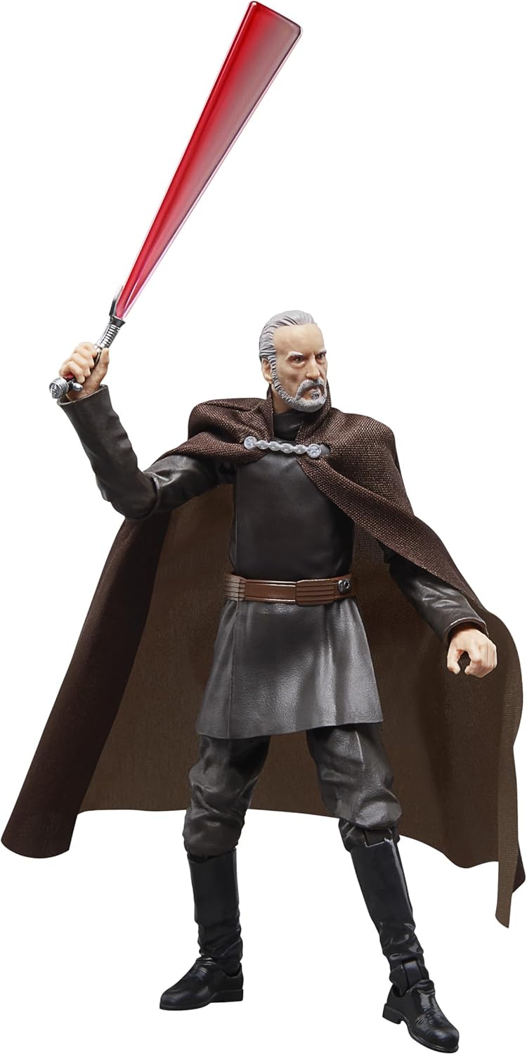 Star Wars The Black Series Count Dooku, Star Wars: Die Rache der Sith 20-jähriges Jubiläum Action-Figur zum Sammeln (15 cm