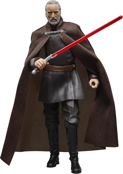 Star Wars The Black Series Count Dooku, Star Wars: Die Rache der Sith 20-jähriges Jubiläum Action-Figur zum Sammeln (15 cm
