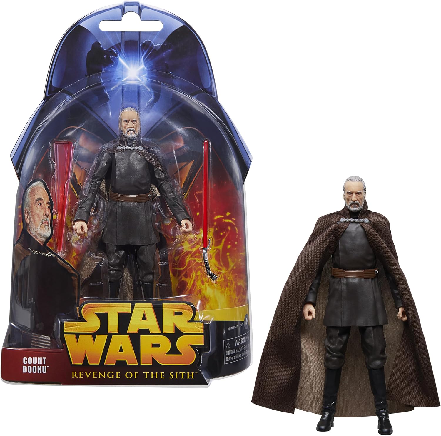 Star Wars The Black Series Count Dooku, Star Wars: Die Rache der Sith 20-jähriges Jubiläum Action-Figur zum Sammeln (15 cm