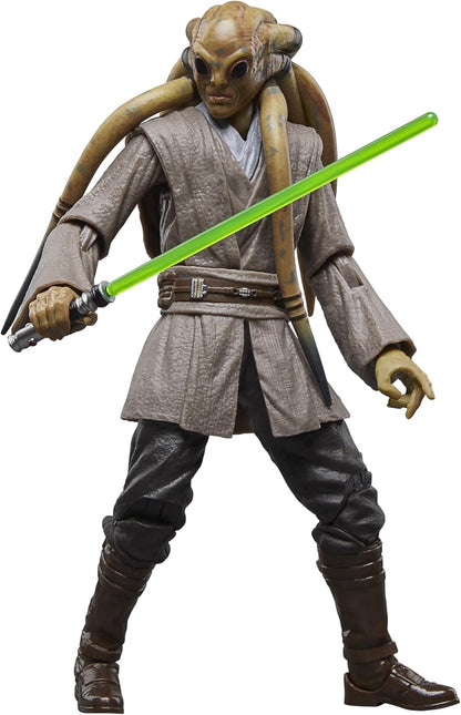 Star Wars The Black Series Kit Fisto, Star Wars: Die Rache der Sith 20-jähriges Jubiläum Action-Figur zum Sammeln (15 cm