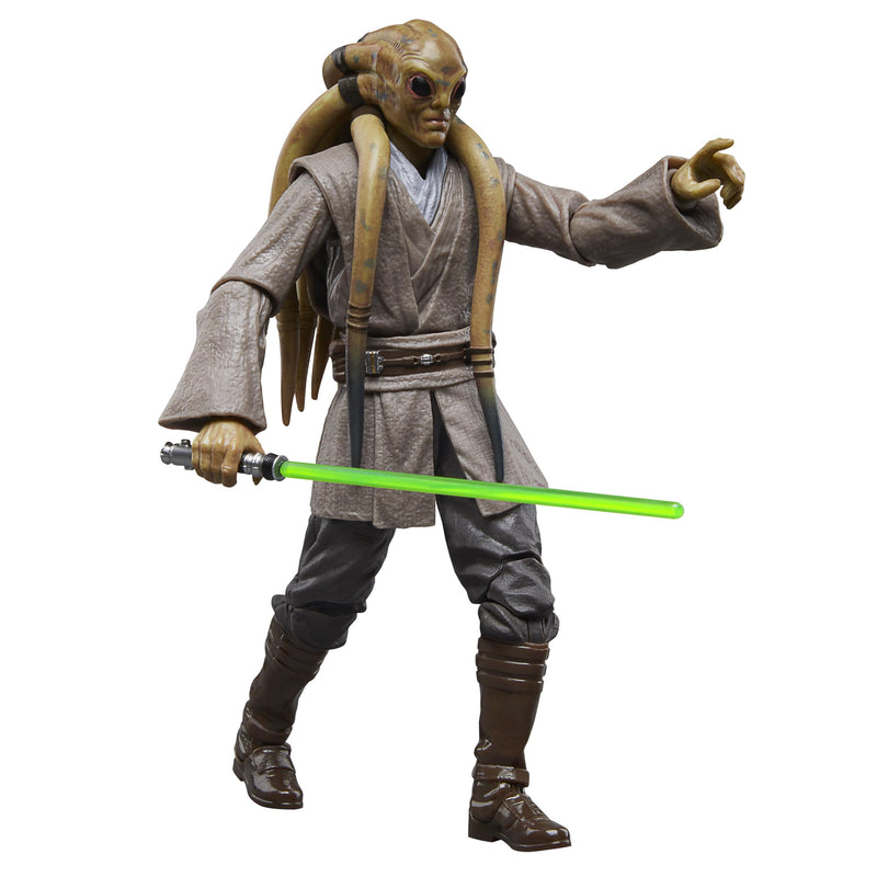 Star Wars The Black Series Kit Fisto, Star Wars: Die Rache der Sith 20-jähriges Jubiläum Action-Figur zum Sammeln (15 cm