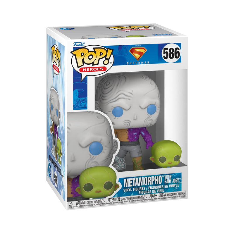 Funko Pop! & Buddy: Superman 2025 S2– Metamorpho with Baby Joey - Collectable Vinyl Figure - Gift Idea - Official Merchandise - Toys for Kids & Adults - Movies Fans - Model Figure for Collectors
