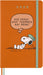 Moleskine Peanuts Weekly Planner 2026, 12-Month Agenda with Space for Notes, Hard Cover, Elastic Closure, and Themed Stickers, Large Format 13 x 21 cm