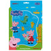 Hama Beads 7976 Peppa Wutz & Sister, Confezione Regalo Piccola con 2000 Midi Beads, Lavagna Trasparente, sagoma del Motivo, Carta da Stiro e Istruzioni, Divertimento per Grandi e piccini