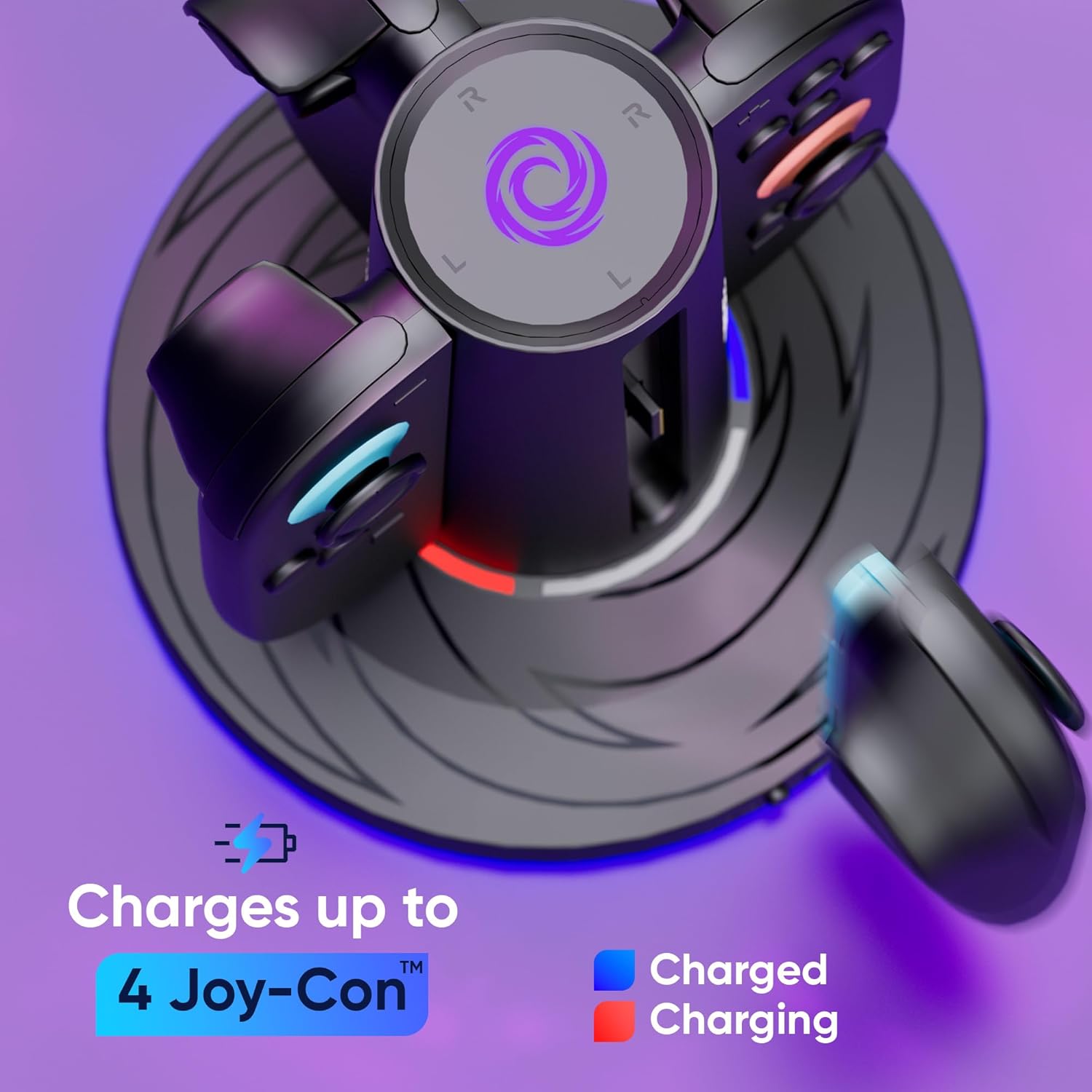Oniverse Nsw2 4 Joycons Charging Dock