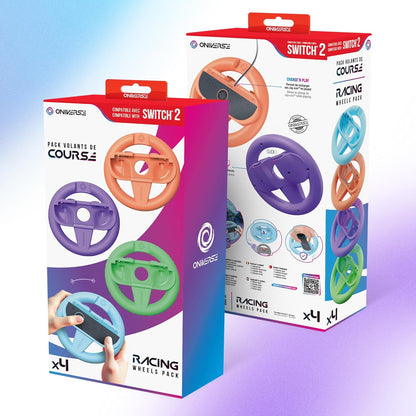 Oniverse Nsw2 Pack Of 4 Racing Wheel Controller Holders