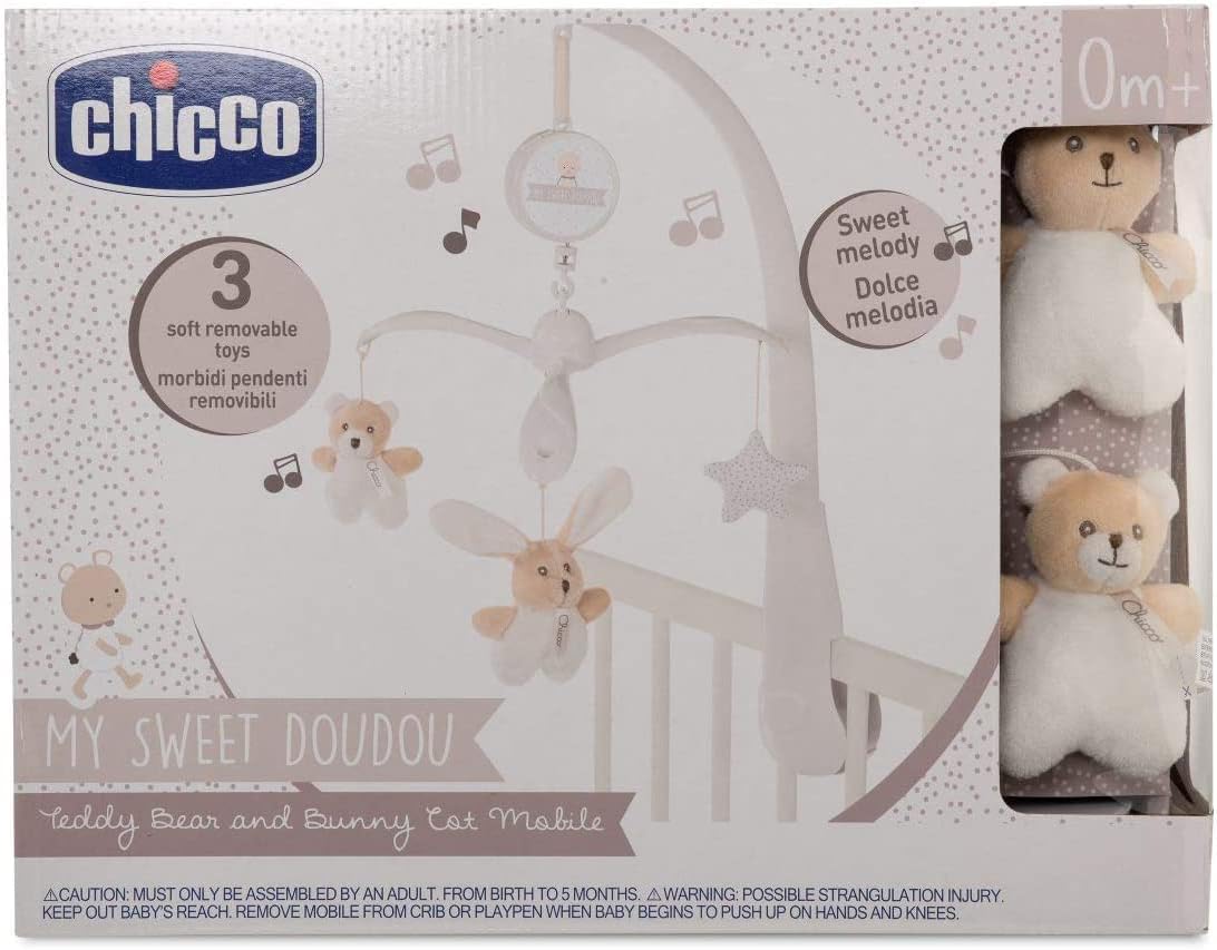 Chicco Mobiel Teddybeer En Konijn