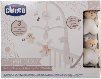 Chicco Mobiel Teddybeer En Konijn