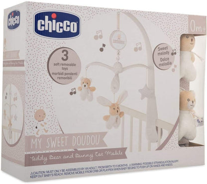 Chicco Mobiel Teddybeer En Konijn