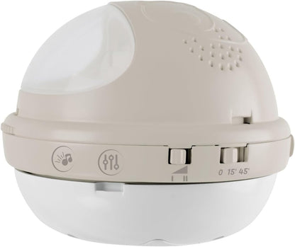 First Dreams Regenboog Muzikale Draaimolen, 3in1 Evolutionaire Draaimolen voor Pasgeborenen met Rustgevende Melodieën en Regenboogprojectie, met 4 Zachte Hangers
