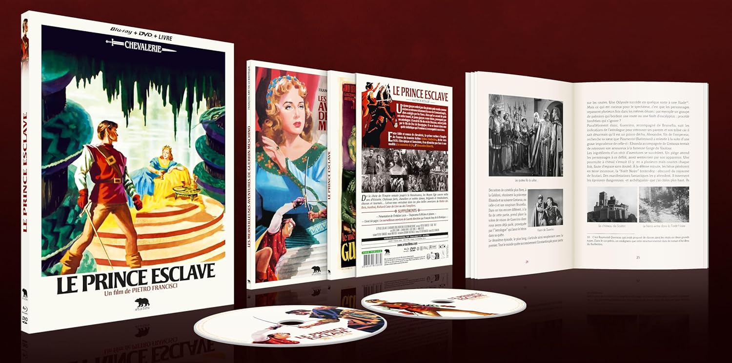Le Prince Esclave+Livret+Blu-Ray