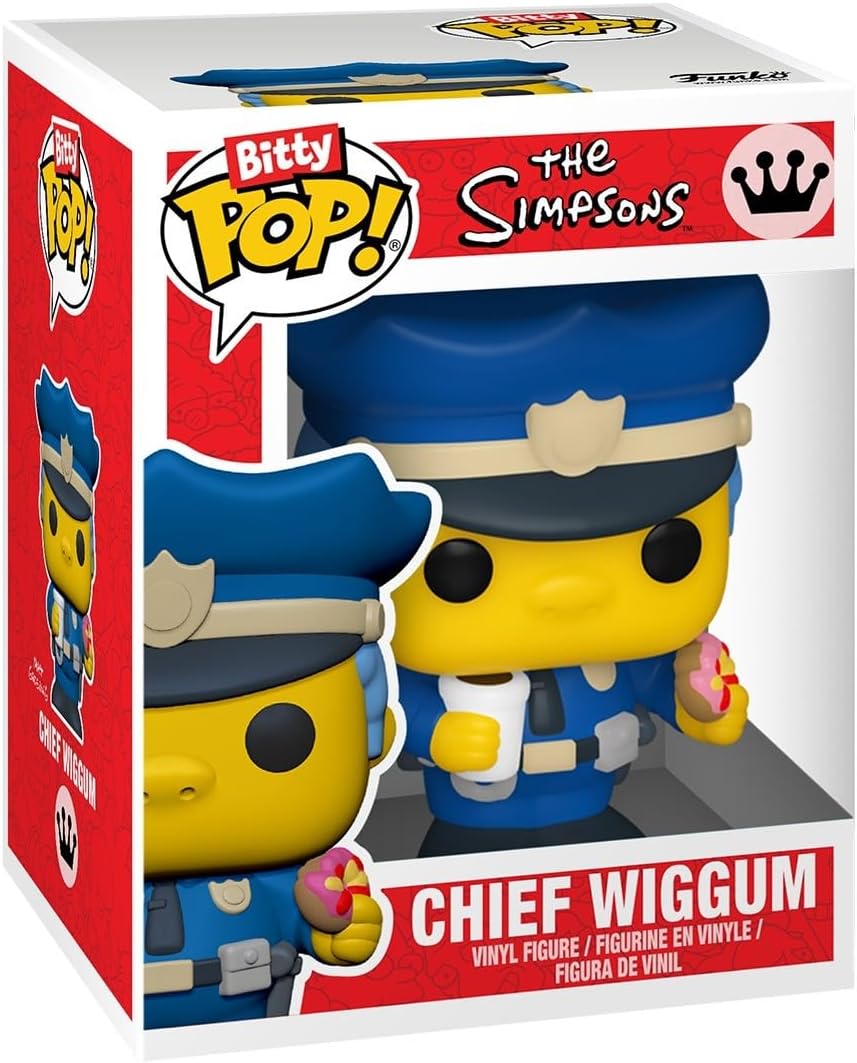 Funko Bitty Pop! The Simpsons - Maggie - 4 Pack - 1/6 Odds for Rare Chase Variant and A Surprise Mystery Mini Figure - 0.9 Inch (2.2 Cm) Collectable - Stackable Display Shelf Included