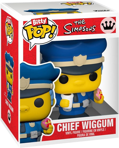 Funko Bitty Pop! The Simpsons - Maggie - 4 Pack - 1/6 Odds for Rare Chase Variant and A Surprise Mystery Mini Figure - 0.9 Inch (2.2 Cm) Collectable - Stackable Display Shelf Included