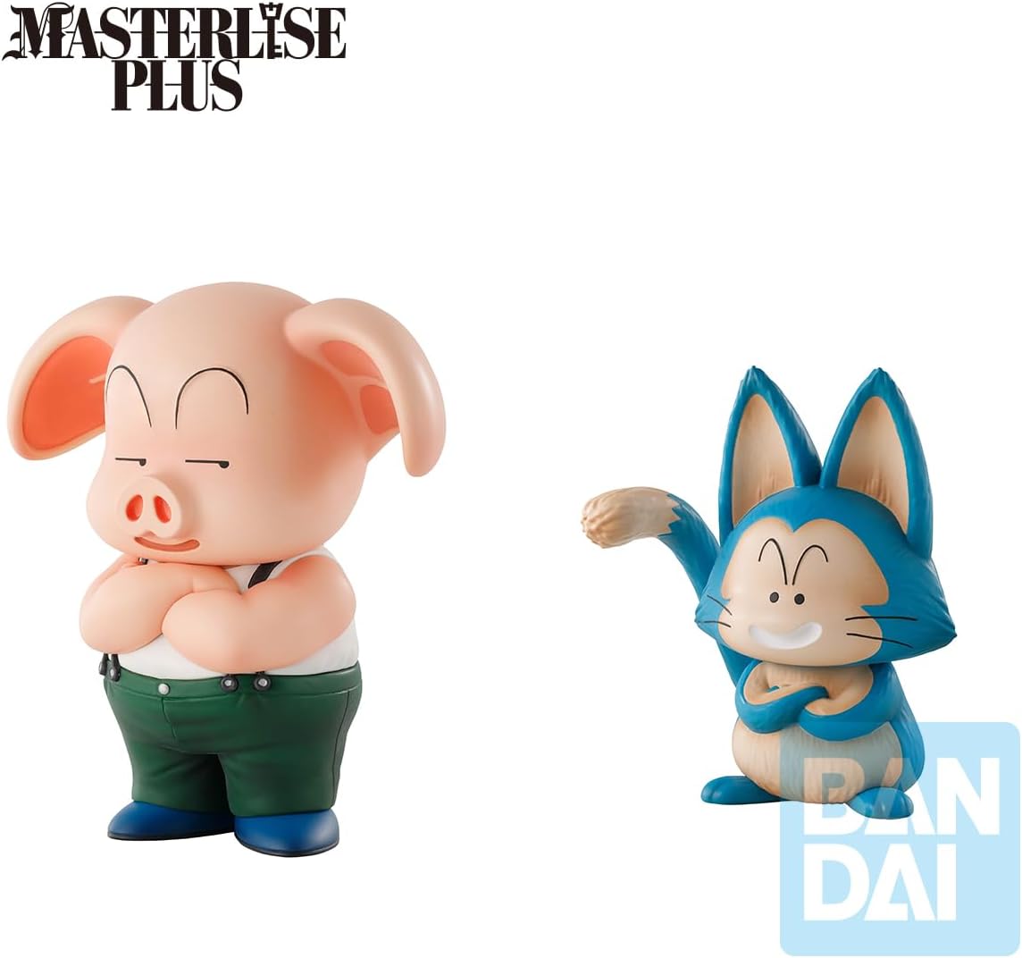 ICHIBANSHO FIGURE - Dragon Ball - Oolong & Pu'ar (Son Goku Training Section), Bandai Spirits Masterlise Collectible Statue