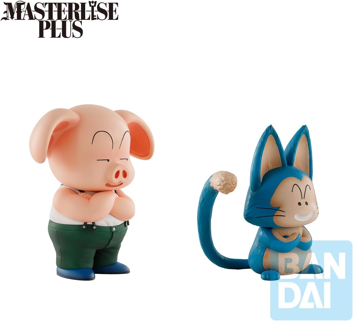 ICHIBANSHO FIGURE - Dragon Ball - Oolong & Pu'ar (Son Goku Training Section), Bandai Spirits Masterlise Collectible Statue