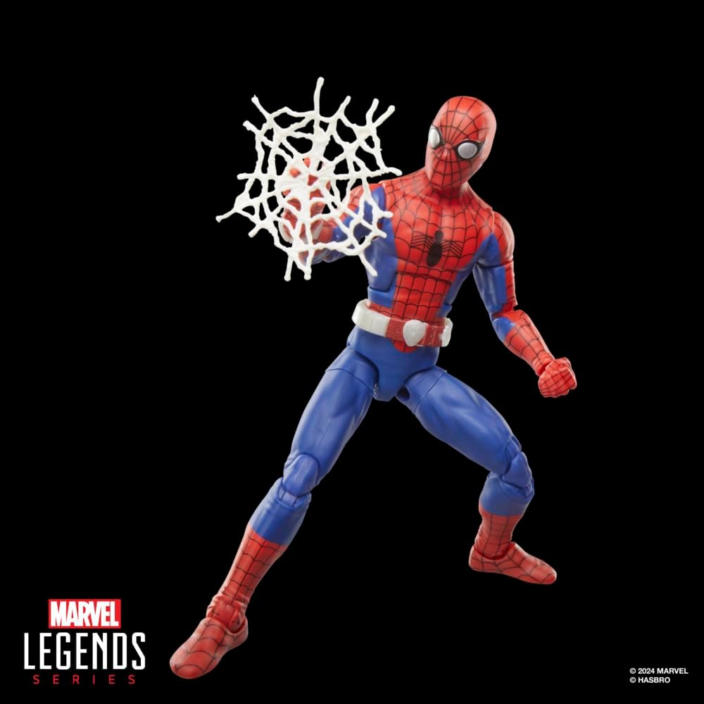 Marvel Legends Series Spider-Man '77 Classic Collectible Figure Inspired by the 6 Inch Movie