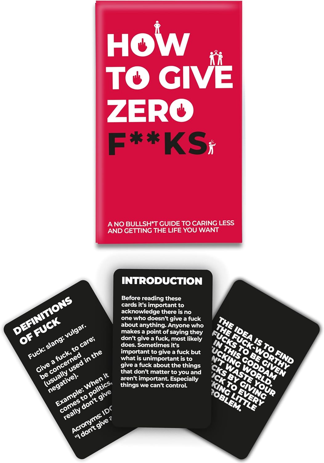 Gift Republic - How to Give Zero F**cks Card Pack