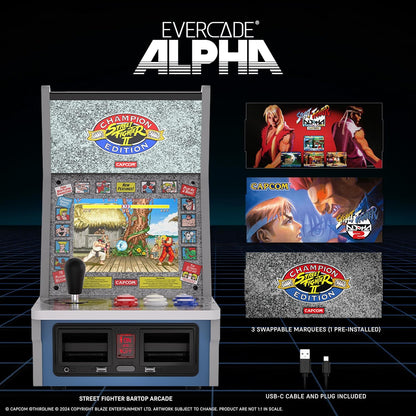 Blaze Evercade Arcade Alpha Street Fighter Edition