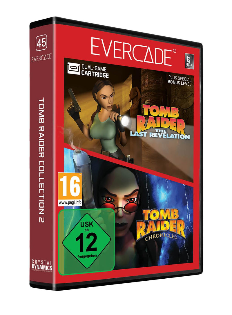 Blaze Evercade Tomb Raider Collection 2 Cartridge