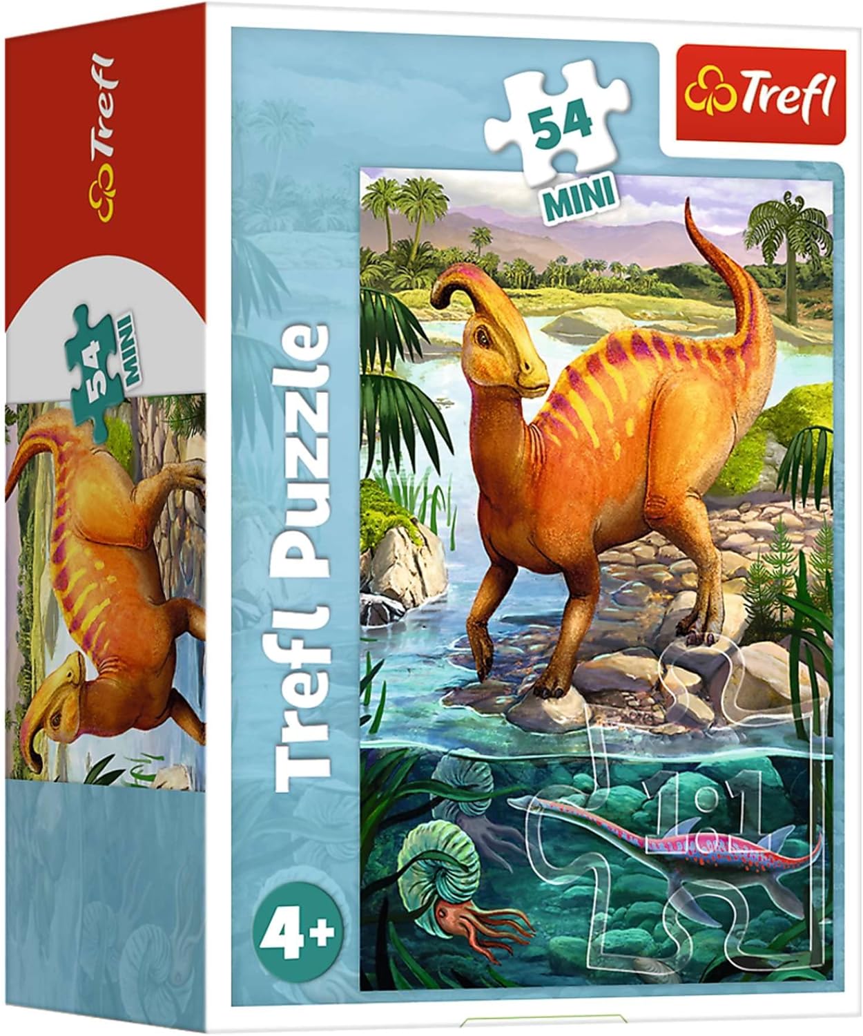 Mini Puzzel Amazing Dino 54st.