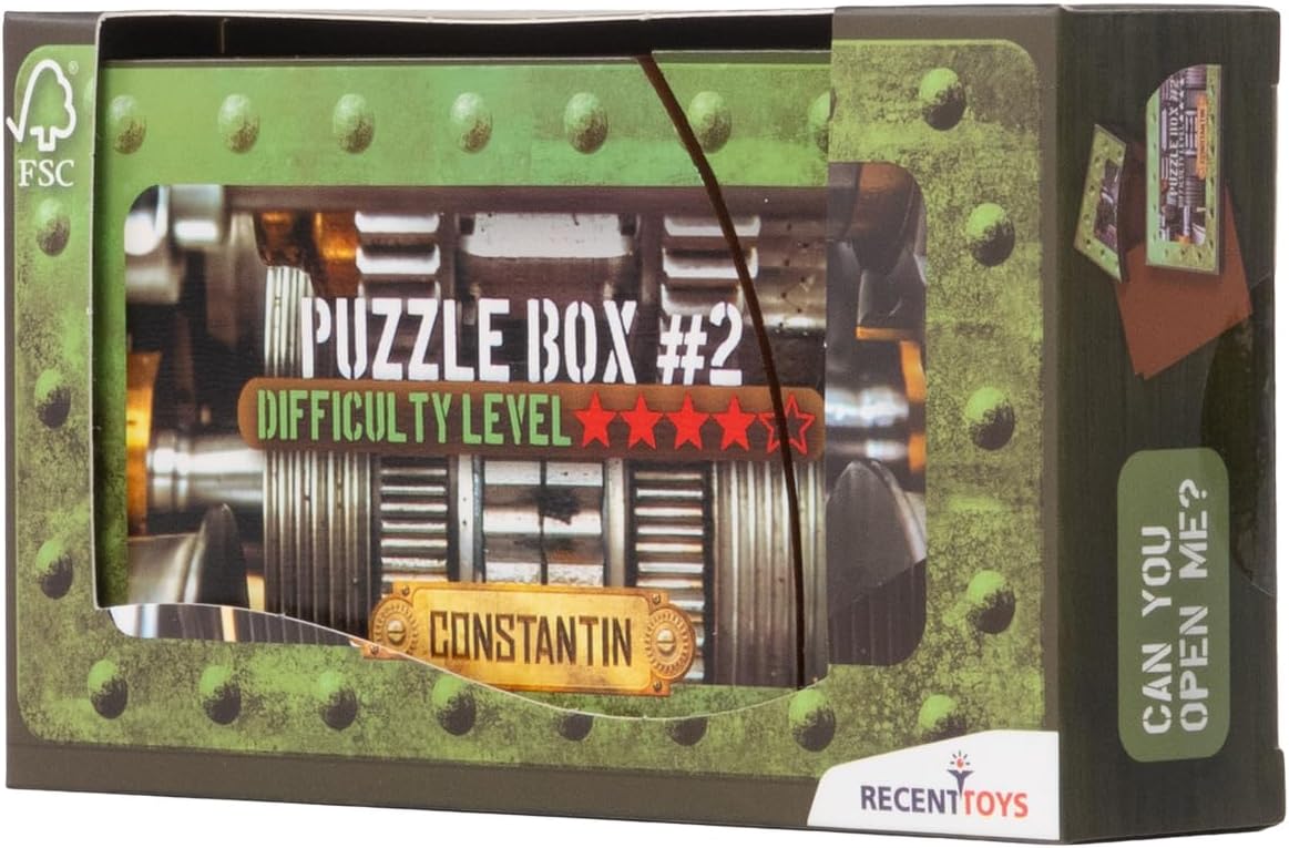 Constantin C5101 - Scatola di puzzle n. 2, colore: naturale