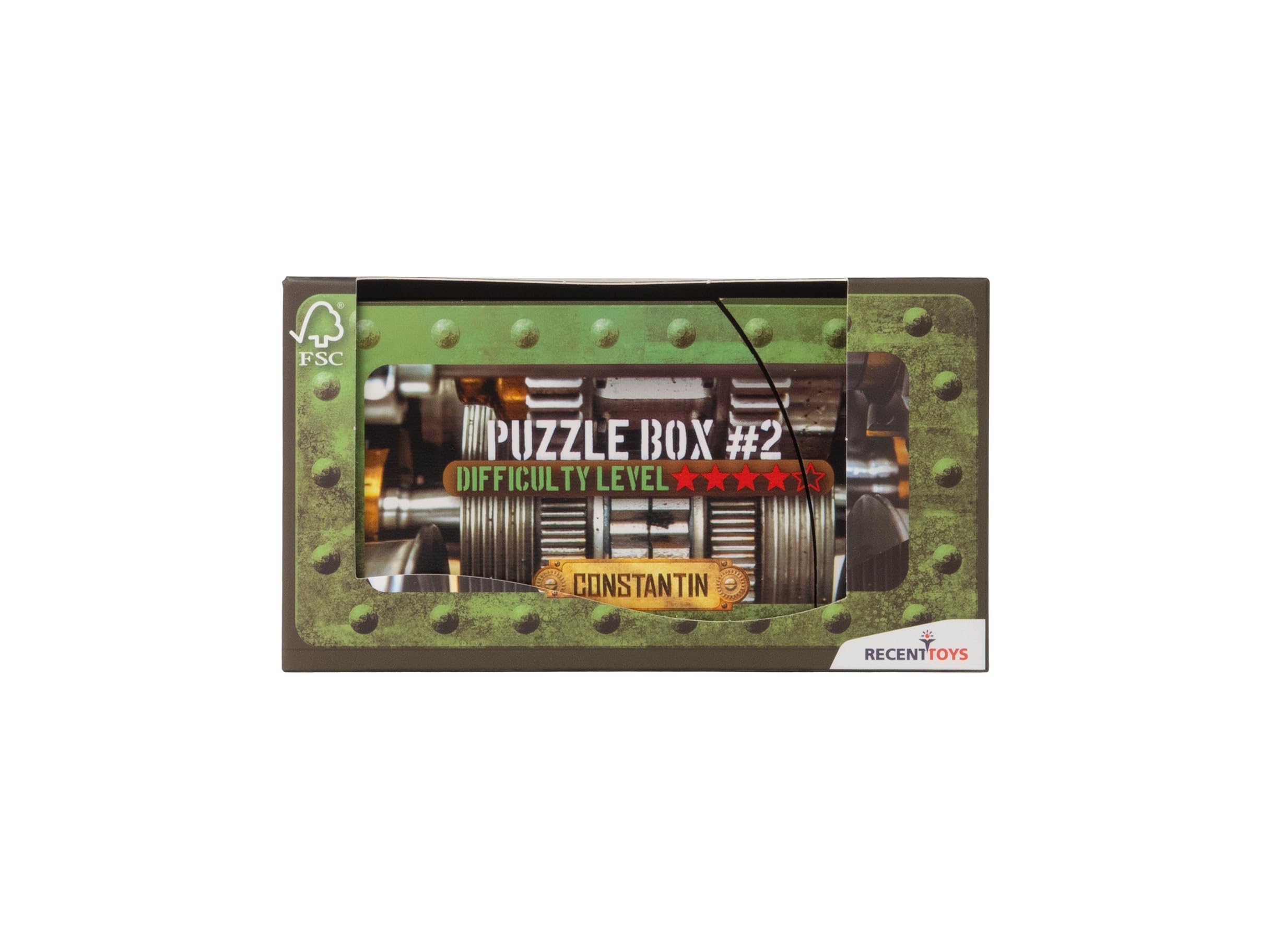 Constantin C5101 - Scatola di puzzle n. 2, colore: naturale