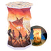 Nemesis Now Foldable LED Lamp 8 in – Touch-Activated, USB-C Rechargeable Light, Unique Fan Merchandise, Gifts & Decor for Collectors –