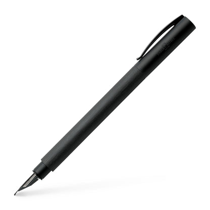 Faber-Castell 147153 - Füller Ambition All Black, Federbreite B, black