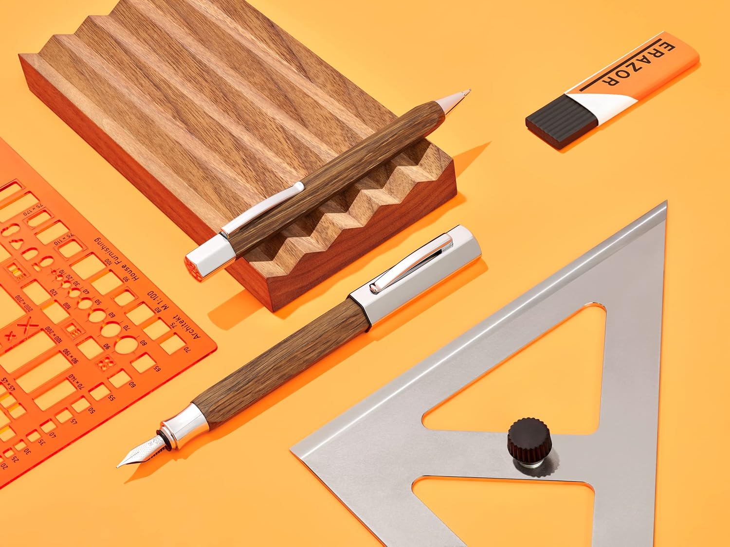 Faber-Castell ONDORO INK ROLLER BALL SMOKED OAK