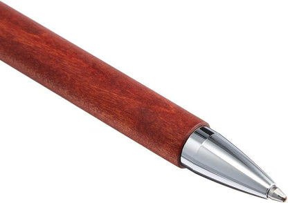 Faber-Castell 148131 - draaibalpen AMBITION peerboom, vulling: B, inclusief geschenkverpakking, kleur schacht: bruin/zilver