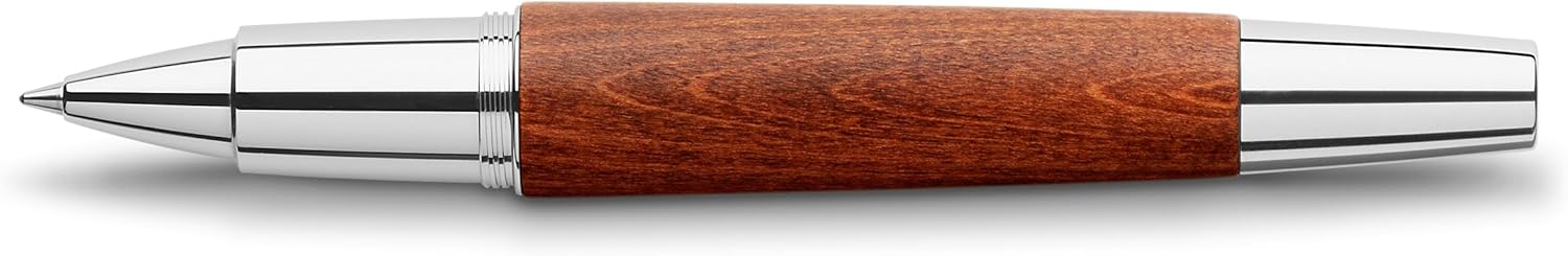 Faber-Castell Emotion Brown Wood Rollerball Pen