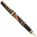 PLATINUM Penna stilografica giapponese VICOH KANAZAWA GOLD LEAF 18KT MT FUJI/Nib/Penna: F/Fatto a mano/Piuma in oro 18 carati, con confezione regalo/penna stilografica nera
