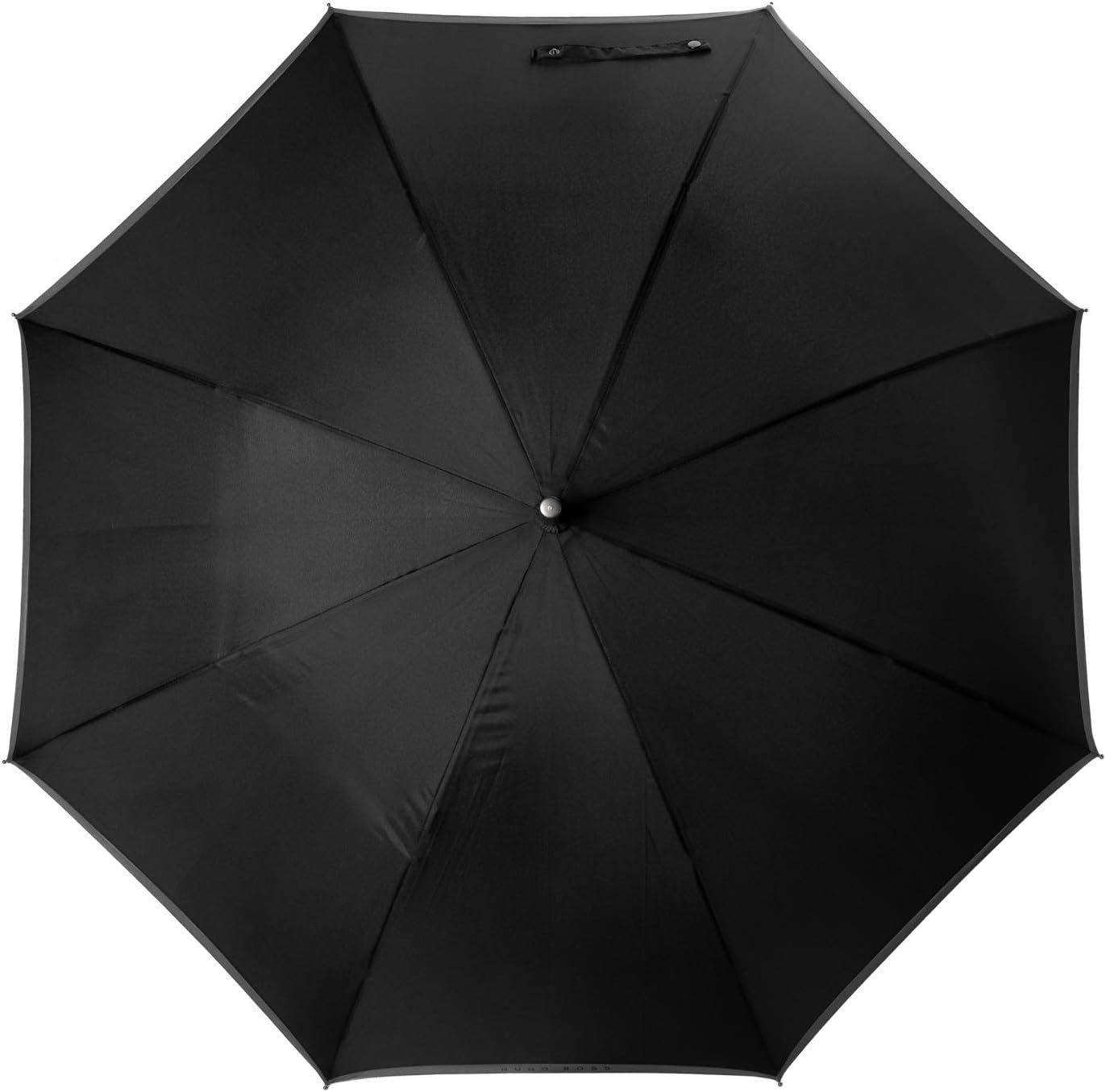 BOSS Hugo Gear Black Umbrella – Extra Strong with Rust and Scratch Protection