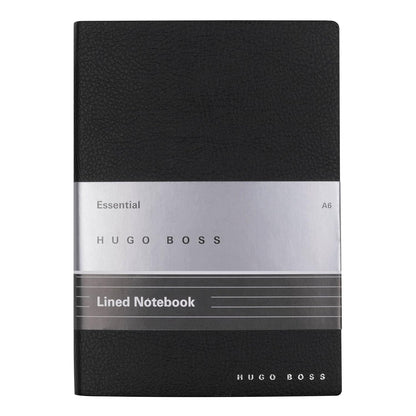 Hugo Boss Notebook A6 Essential Storyline Black Lined