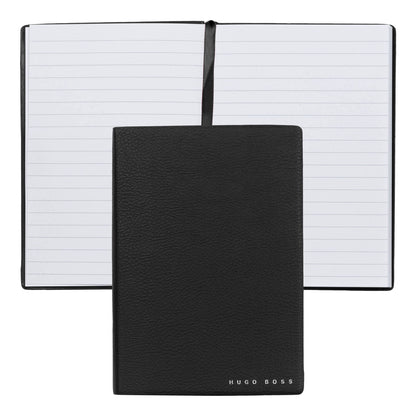 Hugo Boss Notebook A6 Essential Storyline Black Lined